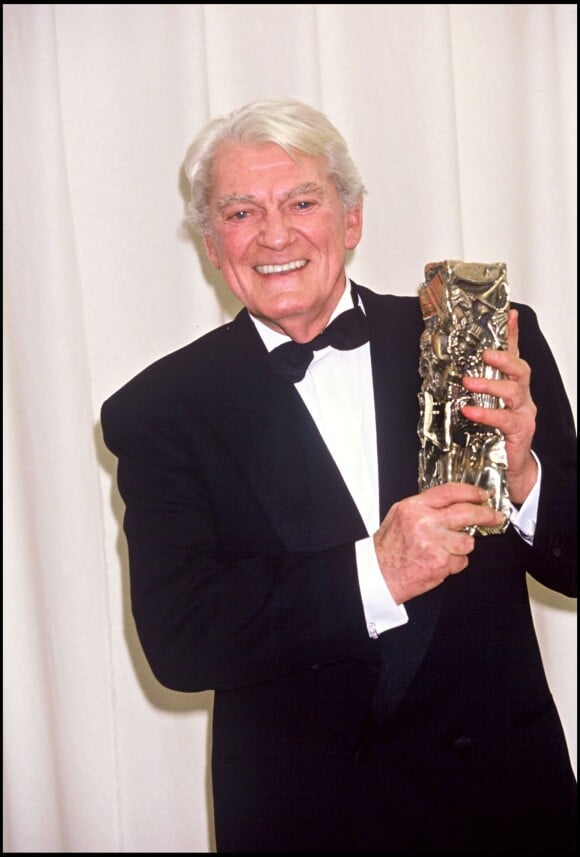 Jean Marais reçoit un César d'honneur, le 7 mars 1993