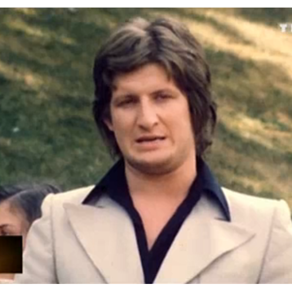 Patrick Sébastien, lors de sa première apparition télé en 1975.
