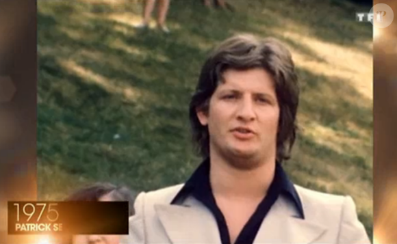 Patrick Sébastien, lors de sa première apparition télé en 1975.