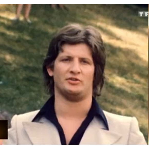 Patrick Sébastien, lors de sa première apparition télé en 1975.