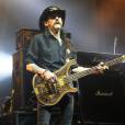 Lemmy Kilmister - Le groupe Motörhead en concert à Hambourg. Le 9 décembre 2015