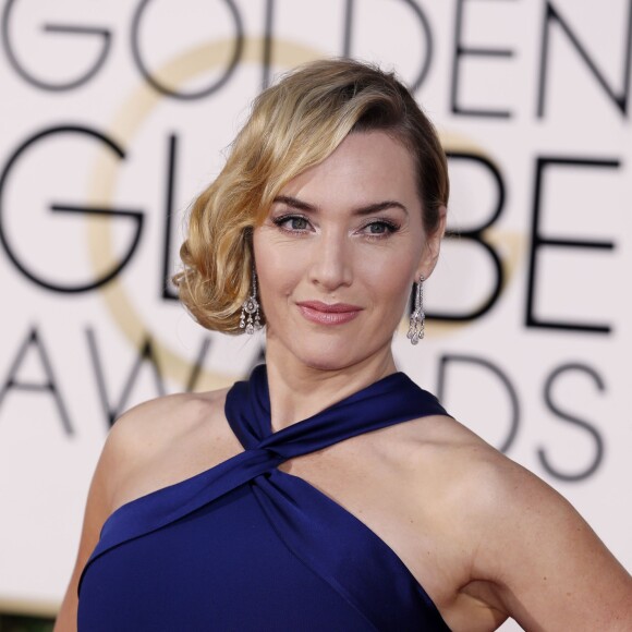 Kate Winslet en Ralph Lauren - La 73e cérémonie annuelle des Golden Globe Awards à Beverly Hills, le 10 janvier 2016. © Olivier Borde/Bestimage
