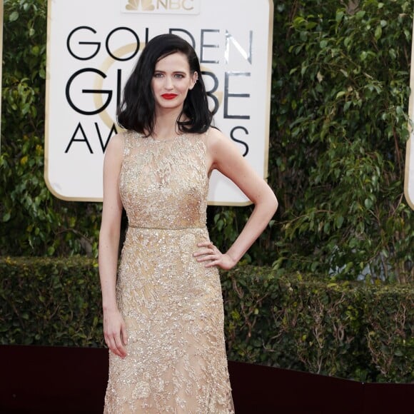 Eva Green en Elie Saab - La 73e cérémonie annuelle des Golden Globe Awards à Beverly Hills, le 10 janvier 2016. © Olivier Borde/Bestimage