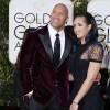 Dwayne Johnson et sa fille Simone Alexandra Johnson - 73e cérémonie annuelle des Golden Globe Awards à Beverly Hills, le 10 janvier 2016.