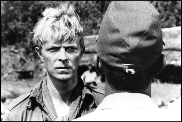David Bowie sur le tournage de Furyo en 1983