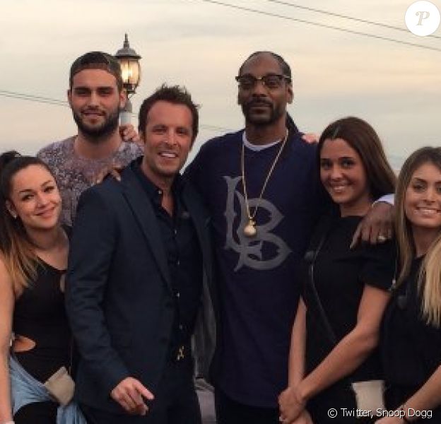 Le rappeur Snoop Dogg dévoile la première photo des "Anges 8". Los Angeles, janvier 2016.