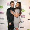 Nick Carter, Lauren Kitt à la première de "Backstreet Boys: Show Em What You're Made Of" à Hollywood, le 29 janvier 2015