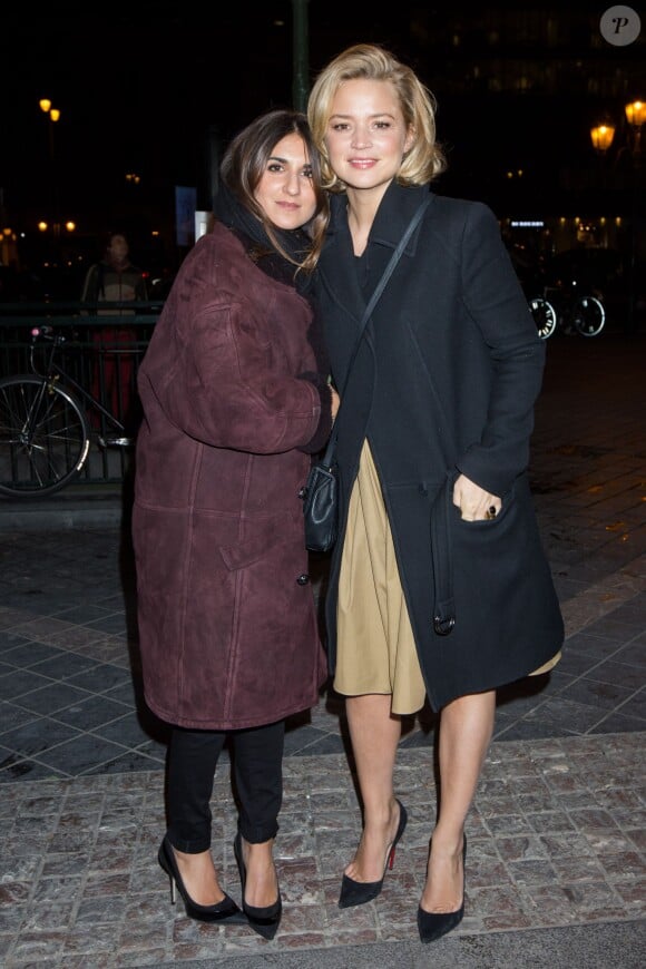 Exclusif - Géraldine Nakache et Virginie Efira - Avant-première du film "Et ta soeur" au cinéma UGC Toison D'or à Bruxelles en Belgique le 13 janvier 2016.