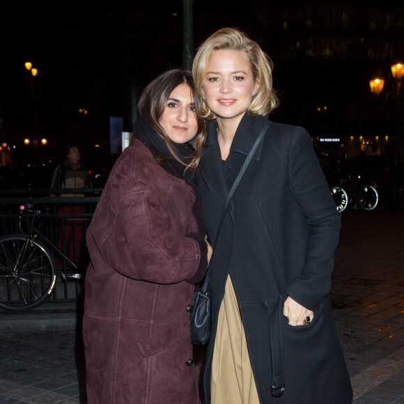 Exclusif - Géraldine Nakache et Virginie Efira - Avant-première du film "Et ta soeur" au cinéma UGC Toison D'or à Bruxelles en Belgique le 13 janvier 2016.