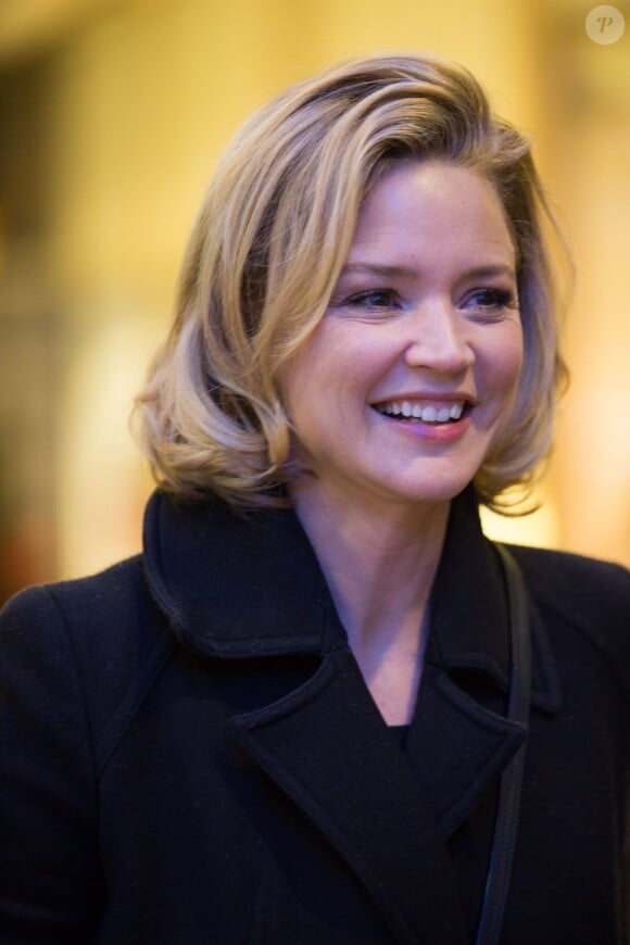 Exclusif - Virginie Efira - Avant-première du film "Et ta soeur" au cinéma UGC Toison D'or à Bruxelles en Belgique le 13 janvier 2016.