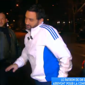 Cyril Hanouna prêt à révéler s'il présentera ou non son programme - Emission "Touche pas à mon poste" (D8), le 14 janvier 2016.