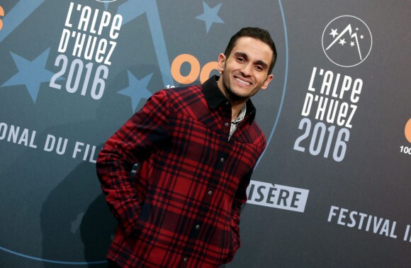 Malik Bentalha - 19e Festival International du film de Comédie de l'Alpe d'Huez le 14 Janvier 2016.