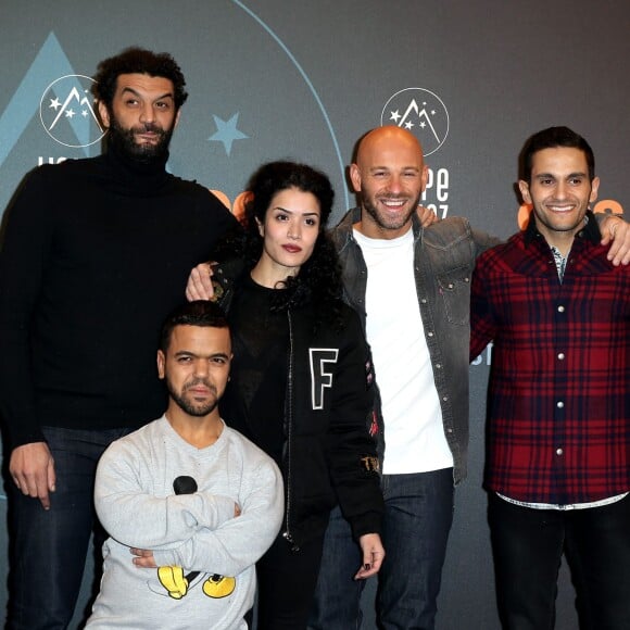 Ramzy Bedia, Sabrina Ouazani, Franck Gastambide, Malik Benthala, Anouar Toubali - 19e Festival International du film de Comédie de l'Alpe d'Huez le 14 Janvier 2016.