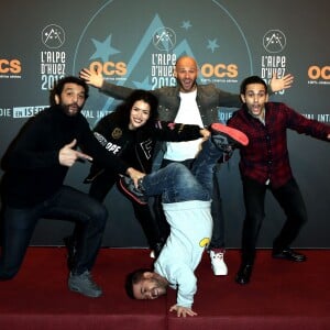 Ramzy Bedia, Sabrina Ouazani, Franck Gastambide, Malik Benthala, Anouar Toubali - 19e Festival International du film de Comédie de l'Alpe d'Huez le 14 Janvier 2016.