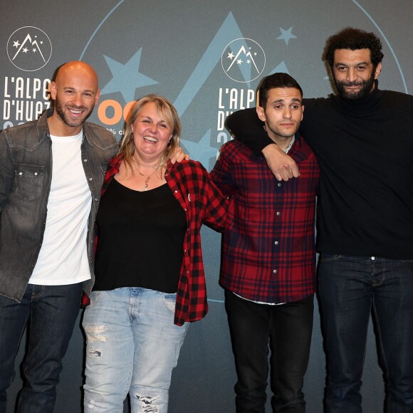 Franck Gastambide, Valérie Damidot, Malik Benthala, Ramzy Bedia - 19e Festival International du film de Comédie de l'Alpe d'Huez le 14 Janvier 2016.