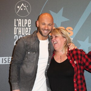 Franck Gastambide, Valérie Damidot - 19e Festival International du film de Comédie de l'Alpe d'Huez le 14 Janvier 2016.