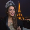 Iris Mittenaere (Miss France 2016) dans l'émission "Sept à Huit", le 20 décembre 2015.