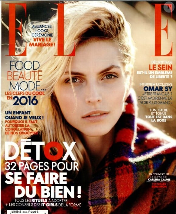 Le magazine Elle du 15 janvier 2016