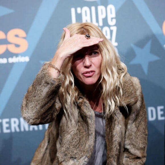 Sandrine Kiberlain lors du 19e Festival International du film de Comédie de l'Alpe d'Huez, le 15 janvier 2016.