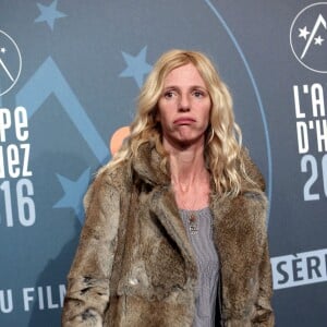 Sandrine Kiberlain lors du 19e Festival International du film de Comédie de l'Alpe d'Huez, le 15 janvier 2016.