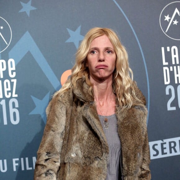 Sandrine Kiberlain lors du 19e Festival International du film de Comédie de l'Alpe d'Huez, le 15 janvier 2016.