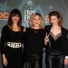 Vanessa Guide, Marilou Berry, Sarah Suco lors du 19e Festival International du film de Comédie de l'Alpe d'Huez, le 15 janvier 2016.