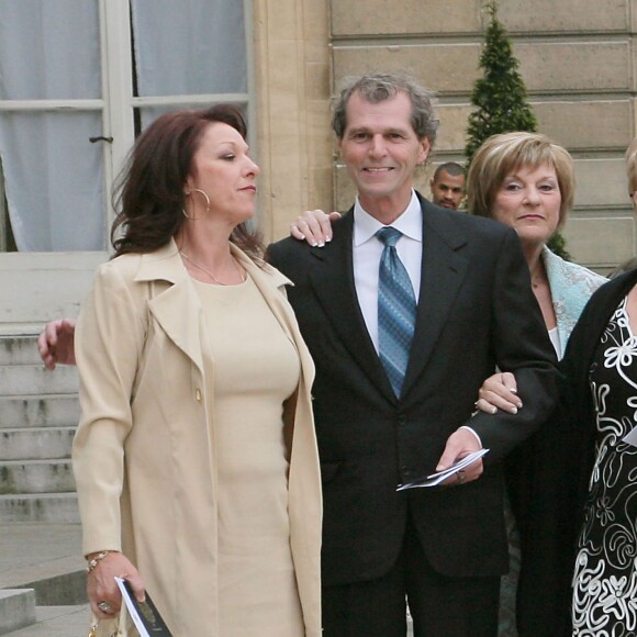 Dècès de Daniel Dion, frère de Céline Dion, des suites d'un cancer à 59 ans - Céline Dion faite Chevalier de la légion d'honneur à Paris en mai 2008.