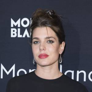 Charlotte Casiraghi - Photocall du dîner Montblanc pour le SIHH (Salon International de la Haute Horlogerie) à Genève, le 18 janvier 2016. © Olivier Borde/Bestimage