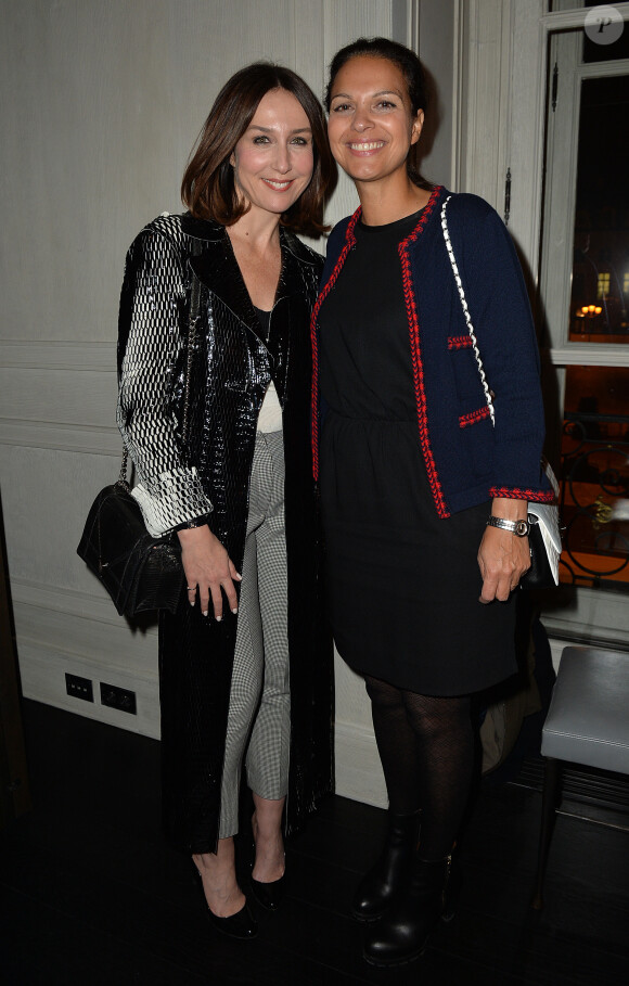 Exclusif - Elsa Zylberstein et Isabelle Giordano - Cocktail des "Rendez-vous with French Cinema" à la boutique Chanel place Vendôme à Paris le 18 janvier 2016 © Veeren / Bestimage