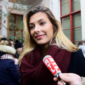 Camille Cerf se confie sur sa rentrée scolaire dans son école de commerce. Janvier 2016.