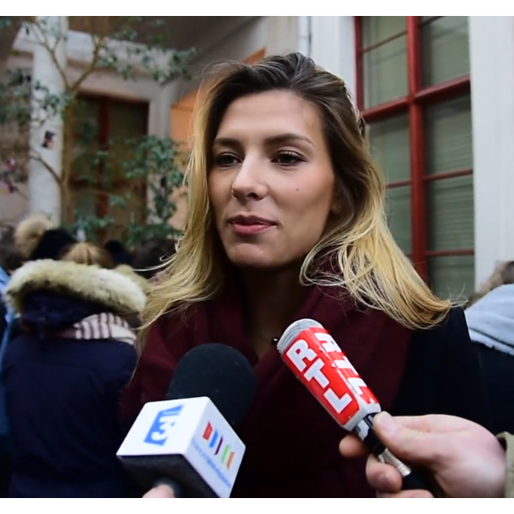 Camille Cerf se confie sur sa rentrée scolaire dans son école de commerce. Janvier 2016.