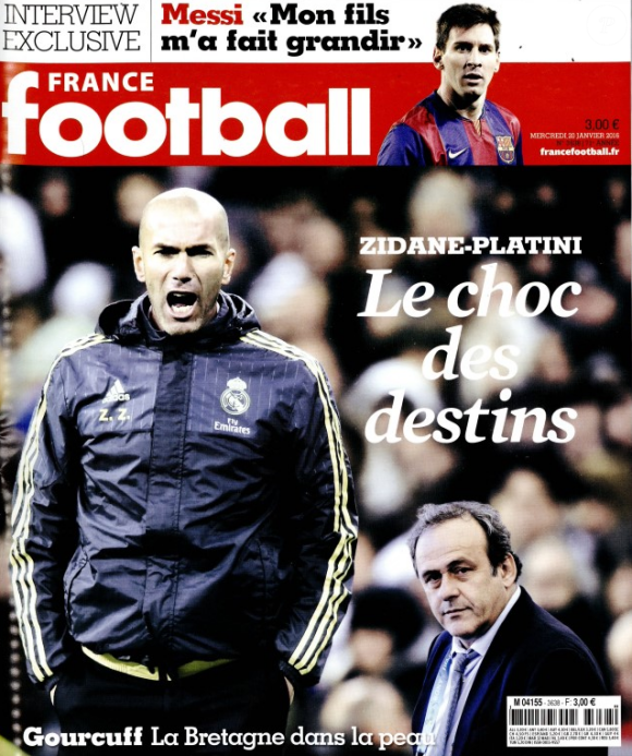"France Football" du 20 janvier 2016.