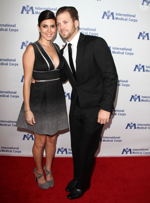 Jamie-Lynn Sigler, Cutter Dykstra - Dîner annuel "International Medical Corps" à l'hôtel Beverly Wilshire à Beverly Hills, le 23 octobre 2014.