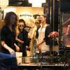 Gigi et Bella Hadid au magasin Agent Provocateur dans le 1er arrondissement. Paris, le 21 janvier 2016.