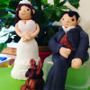 Kaya Scodelario semble s'être marié avec Benjamin Walker et publie une photo des figurines de leur gâteau de mariage sur sa page Instagram au mois de janvier 2016.