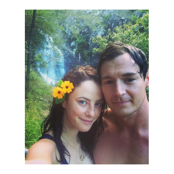 Kaya Scodelario et l'acteur Benjamin Walker se sont mariés en secret. Photo publiée sur sa page Instagram au mois de décembre 2015.