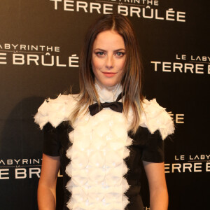 Kaya Scodelario - Avant-première du film "Le Labyrinthe : La Terre brûlée" au Grand Rex à Paris, le 29 septembre 2015.