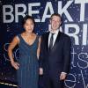 Mark Zuckerberg et Priscilla Chan lors de la 2e cérémonie annuelle des Breakthrough Prize Award à Mountain View, le 9 novembre 2014