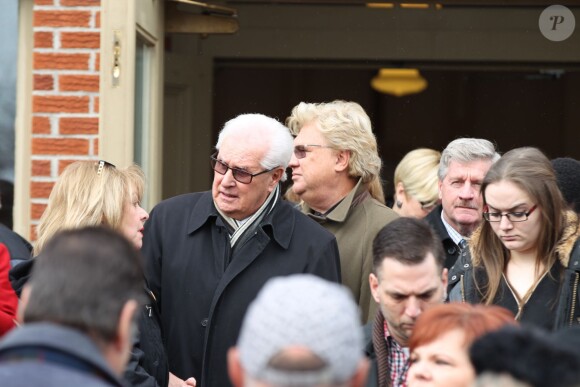 Obsèques de Daniel Dion, frère de Céline Dion, en présence de la famille et des amis en l'église Saints-Simon-et-Jude à Charlemagne, le 25 janvier 2016. © Eric Yainiri / Bestimage