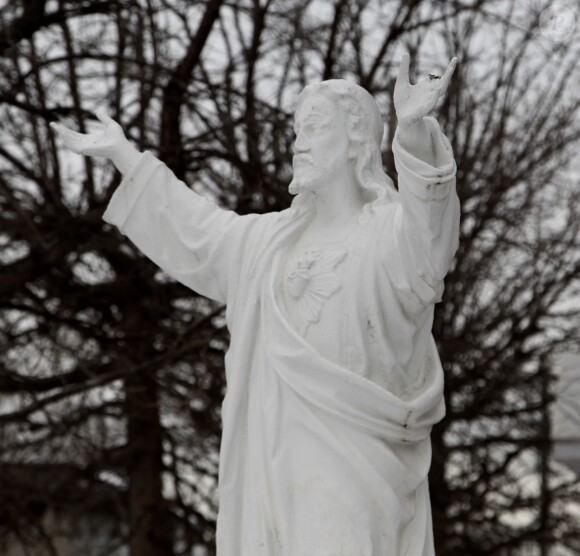 Obsèques de Daniel Dion, frère de Céline Dion, en présence de la famille et des amis en l'église Saints-Simon-et-Jude à Charlemagne, le 25 janvier 2016. © Eric Yainiri / Bestimage
