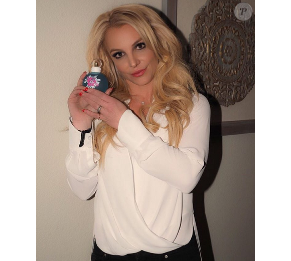 Britney Spears s'apprête à sortir un nouveau parfum. Photo publiée sur sa page Instagram au mois de janvier 2016.