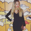 Mélanie ("Secret Story 9") participe au tournage des "Anges 8" pour NRJ12. Janvier 2016.