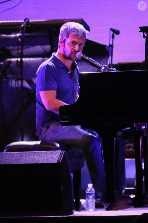 Le chanteur Grégoire - Soirée de gala au profit de l'association "Sport dans la ville" au palais de la mutualité à Paris le 30 novembre 2015. © CVS / Bestimage