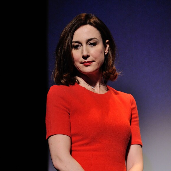 Elsa Zylberstein lors de la cérémonie de clôture du 23e Festival International du Film Fantastique de Gérardmer, le 31 Janvier 2016.