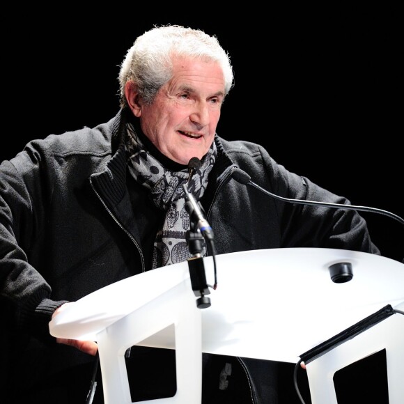 Claude Lelouch lors de la cérémonie de clôture du 23e Festival International du Film Fantastique de Gérardmer, le 31 Janvier 2016.