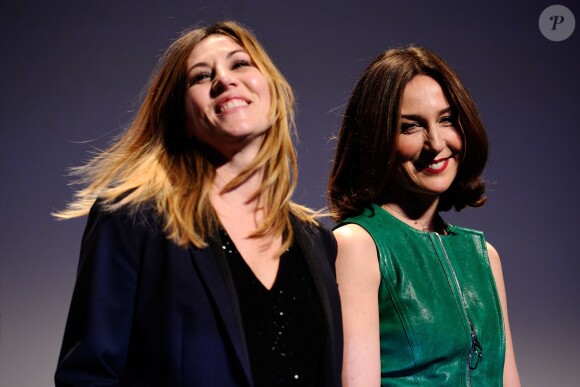 Mathilde Seigner et Elsa Zilberstein à l'ouverture du 23e Festival International du Film Fantastique de Gérardmer, le 28 Janvier 2016.