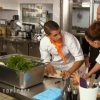 Kévin et Coline dans Top Chef 2016, le lundi 1er février 2016, sur M6