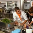 Kévin et Coline dans Top Chef 2016, le lundi 1er février 2016, sur M6