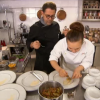 Michel Sarran et Joy-Astrid dans Top Chef 2016, le lundi 1er février 2016, sur M6