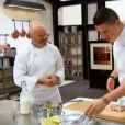 Charles et Philippe Etchebest dans Top Chef 2016, le lundi 1er février 2016, sur M6